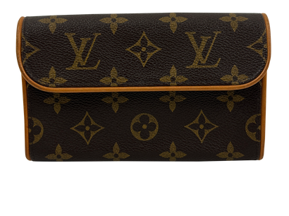 Riñonera, 590€, Bolso, Marrón, Canvas - General, Vista frontal